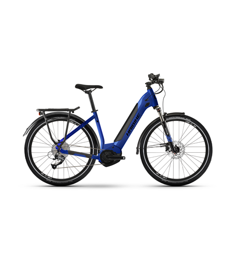 Haibike Trekking 4 Mono Elsykkel 27.5&quot;, YSTM i500Wh, Blue/Black